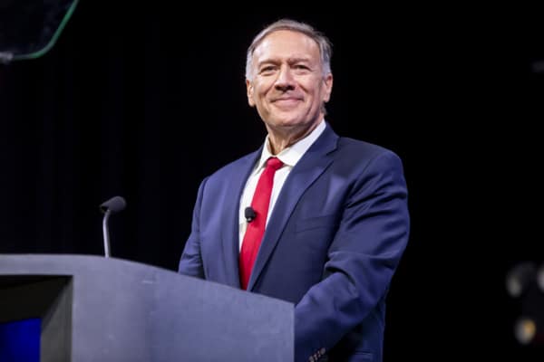 Photo of Mike Pompeo during his American Freedom tour